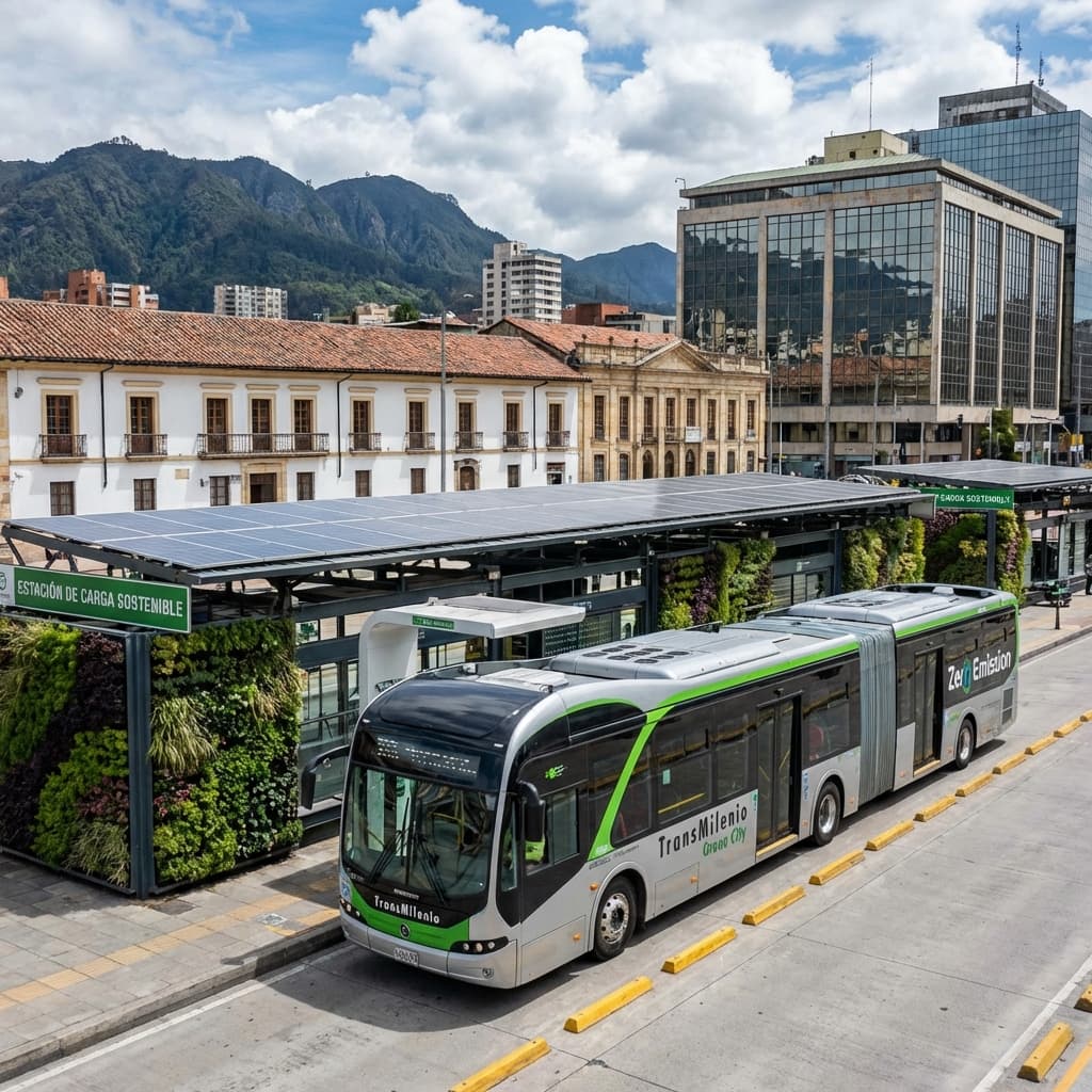 Bogotá Amplía Flota de Buses Eléctricos: 200 Nuevas Unidades en 2026